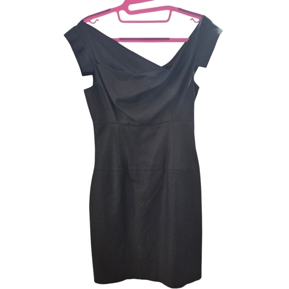 Black Halo Jackie O Classic Sheath Dress Size Small